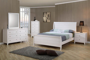 G400233 - Selena Sleigh Platform Bedroom Set - ReeceFurniture.com