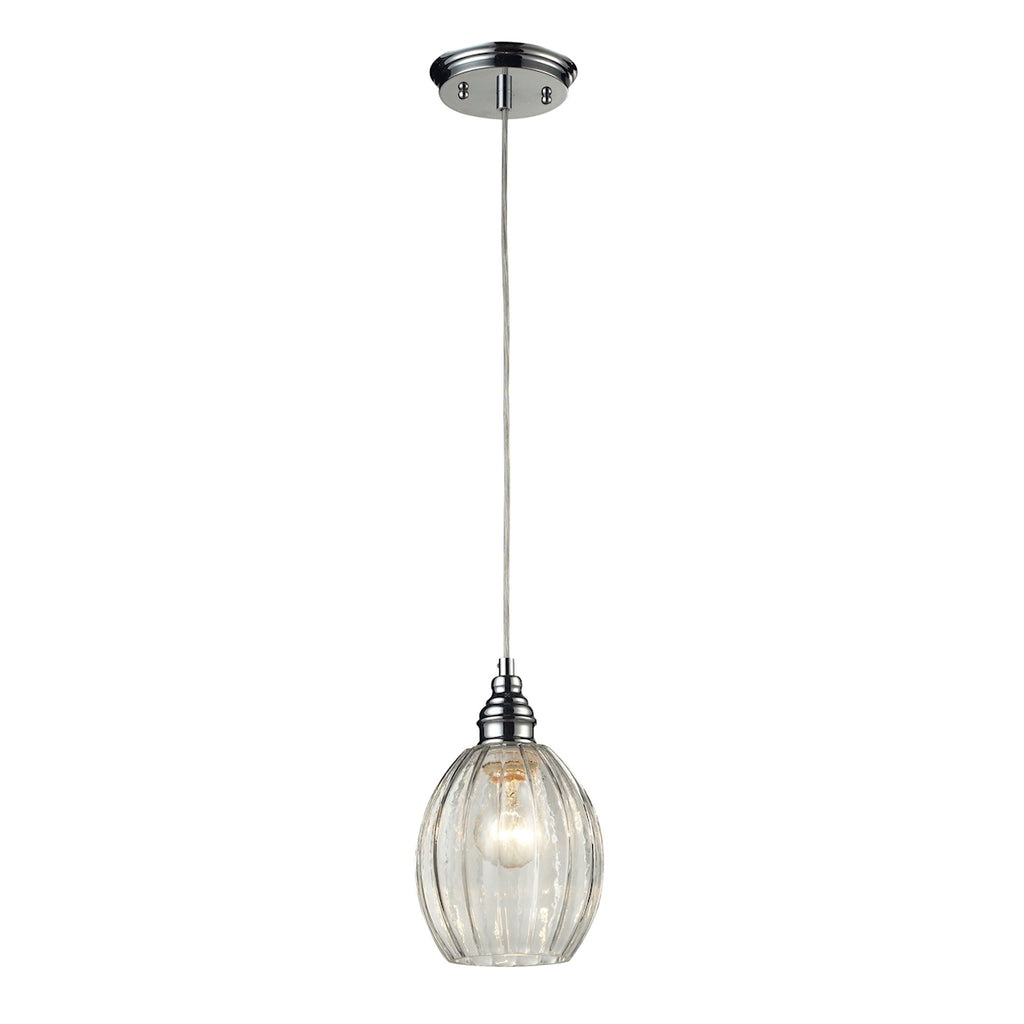 Danica - Mini Pendant - Polished Chrome - ReeceFurniture.com