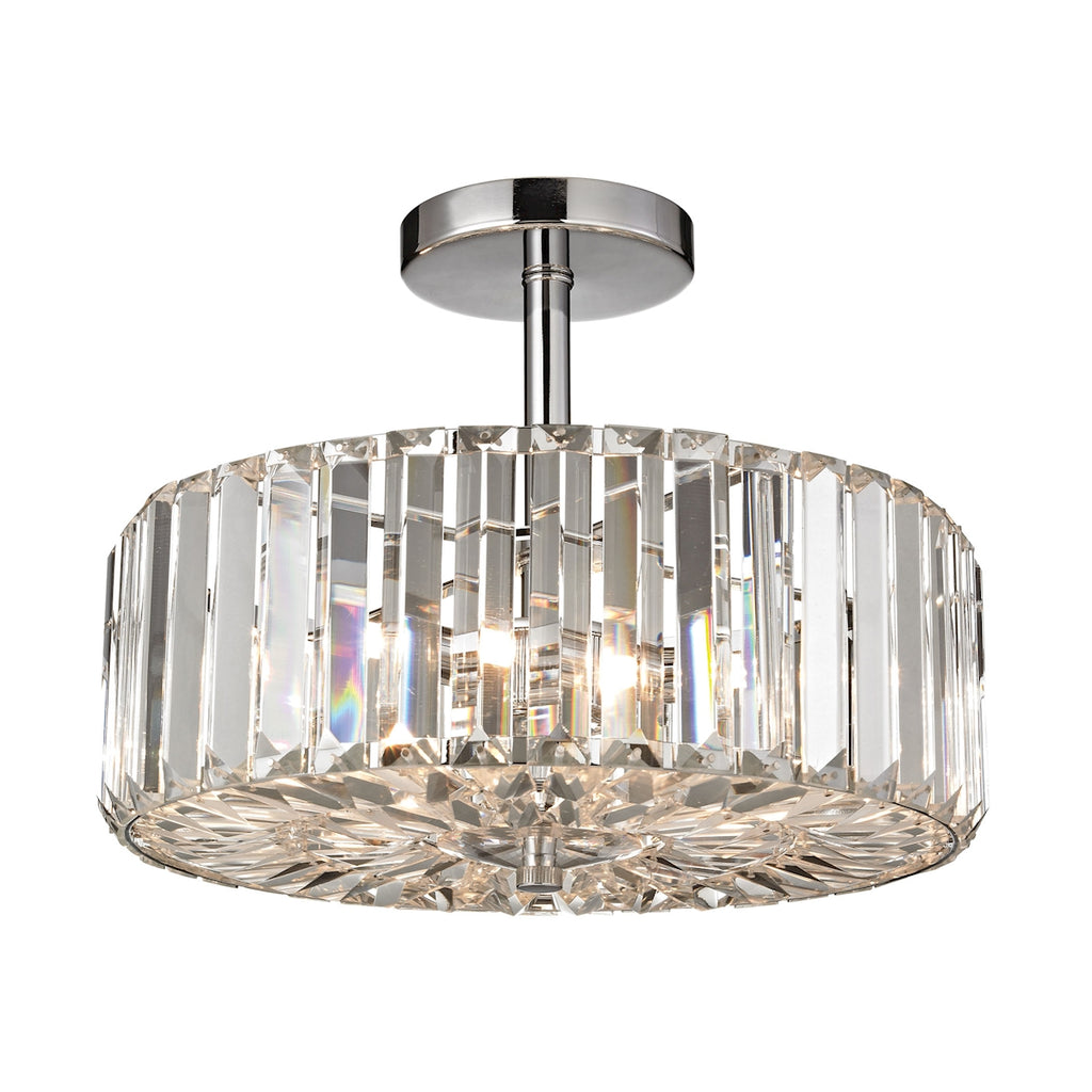 Clearview - Semi Flush Mount - Polished Chrome - ReeceFurniture.com