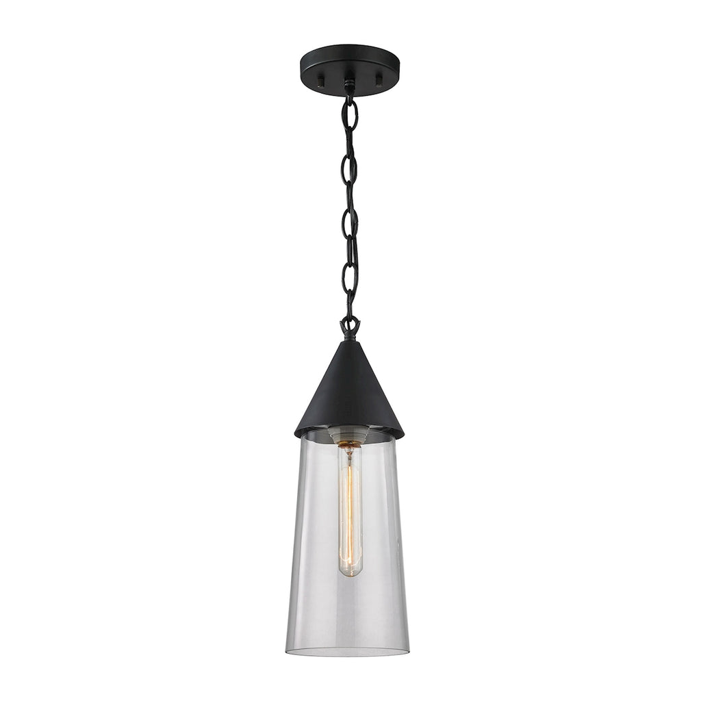 Bergen - Mini Pendant - Matte Black - ReeceFurniture.com