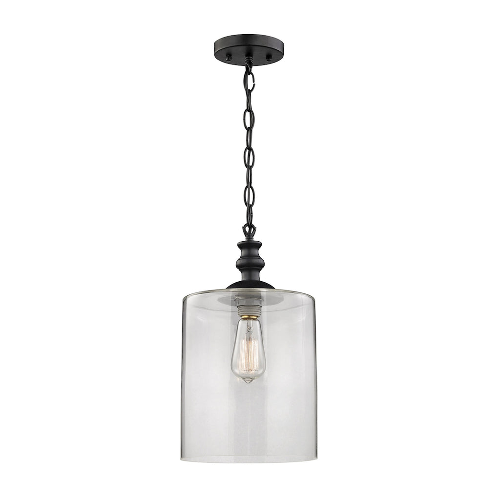 Bergen - Mini Pendant - Matte Black - ReeceFurniture.com
