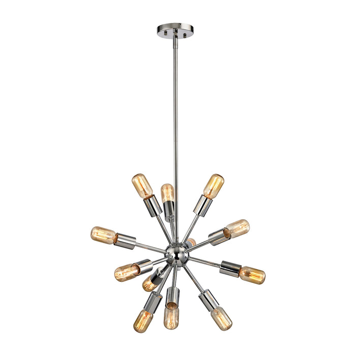 Delphine - Chandelier - Polished Chrome