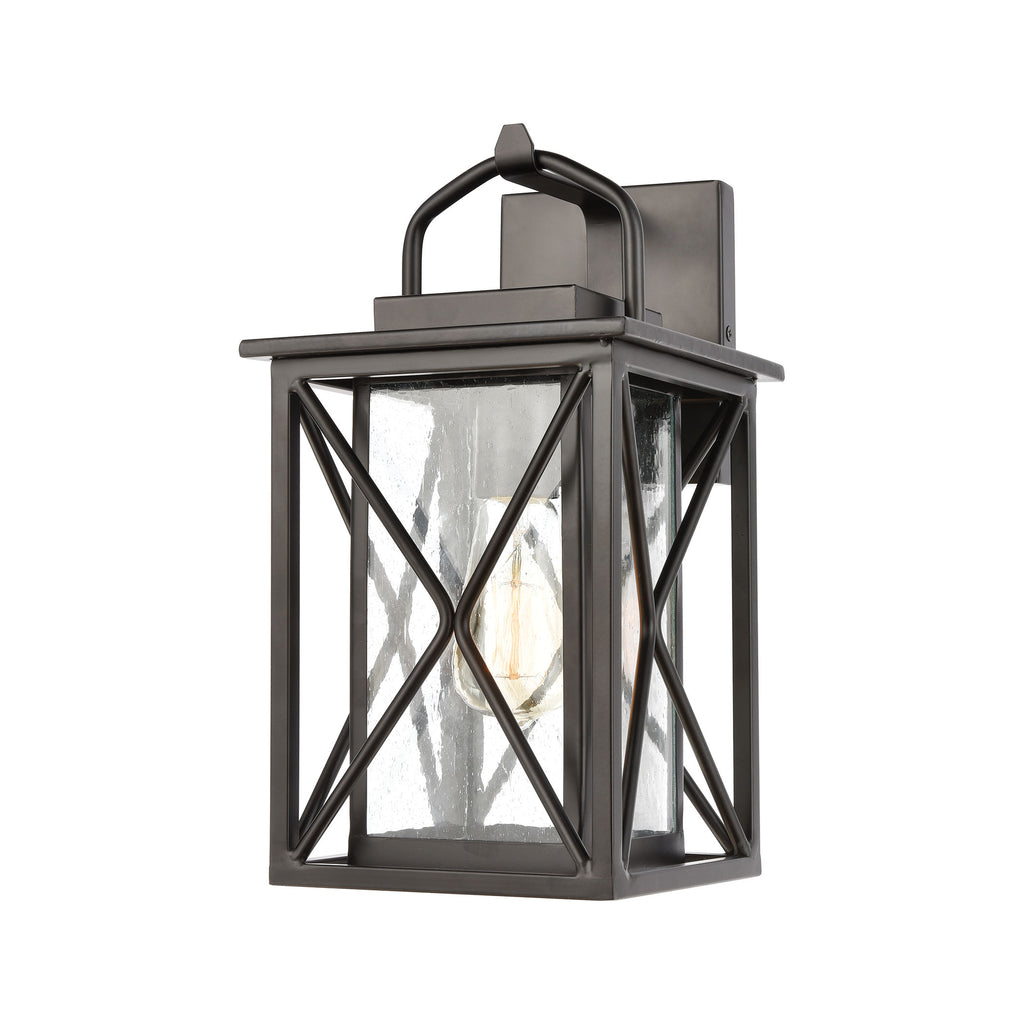Carriage Light - Sconce - Matte Black - ReeceFurniture.com