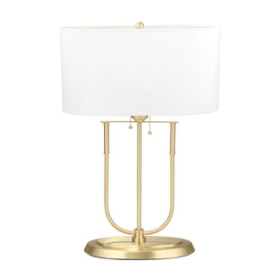 Metal Table Lamp 29", Gold - ReeceFurniture.com