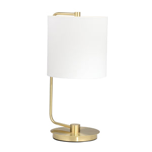 Metal Table Lamp 21", Gold - ReeceFurniture.com