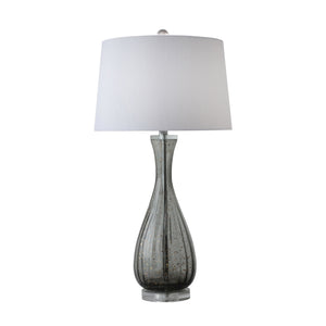 Art Glass 32" Table Lamp, Speckle Smoke - ReeceFurniture.com