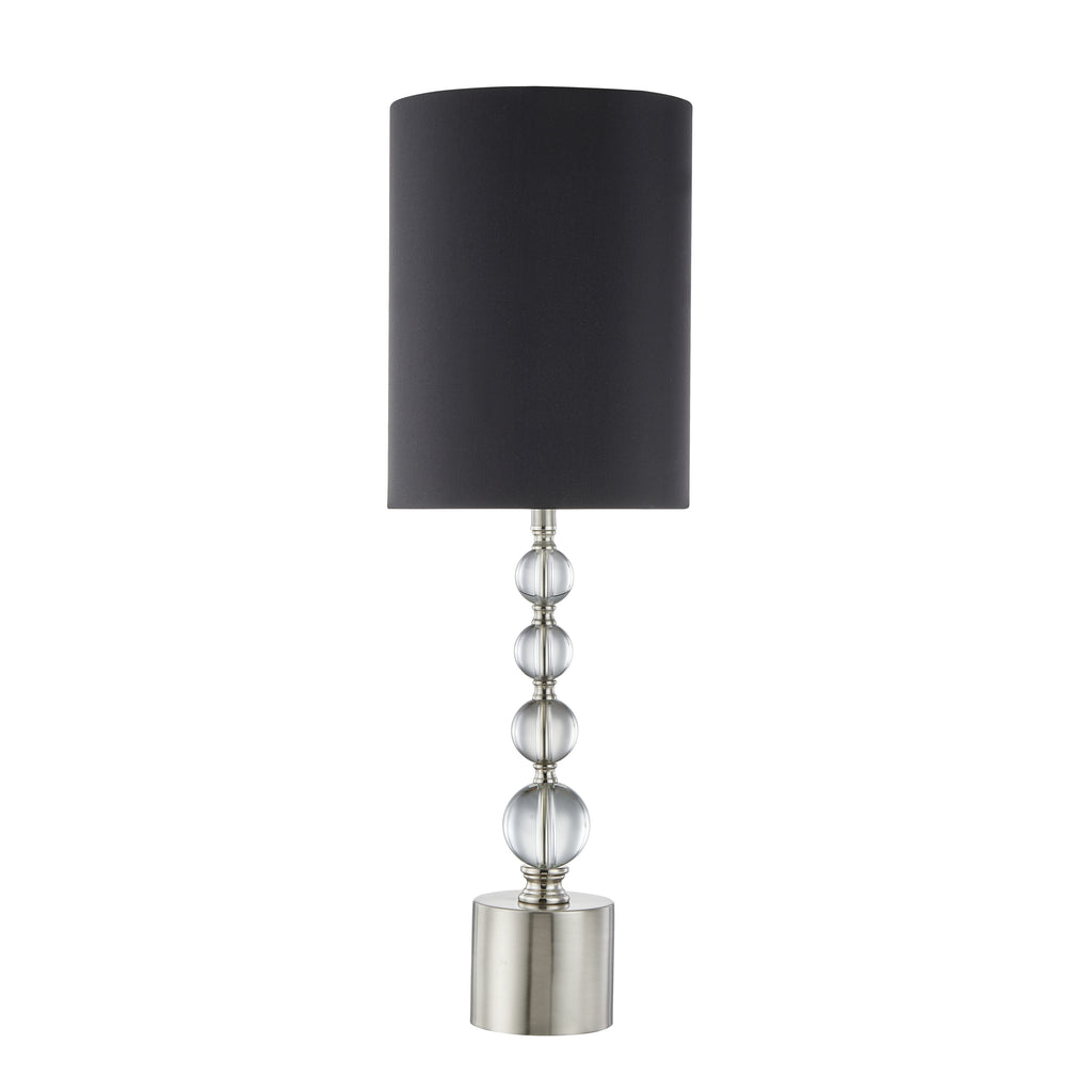 Glass, 34" 4 Ball Table Lamp,Clear - ReeceFurniture.com