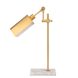 Metal 24" Task Lamp, Gold - ReeceFurniture.com