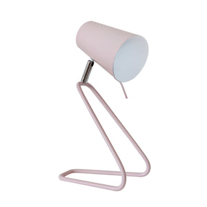 Metal 12" Kneeling Table Lamp,Pink - ReeceFurniture.com