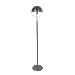 Metal 60" Floor Lamp, Silver - ReeceFurniture.com