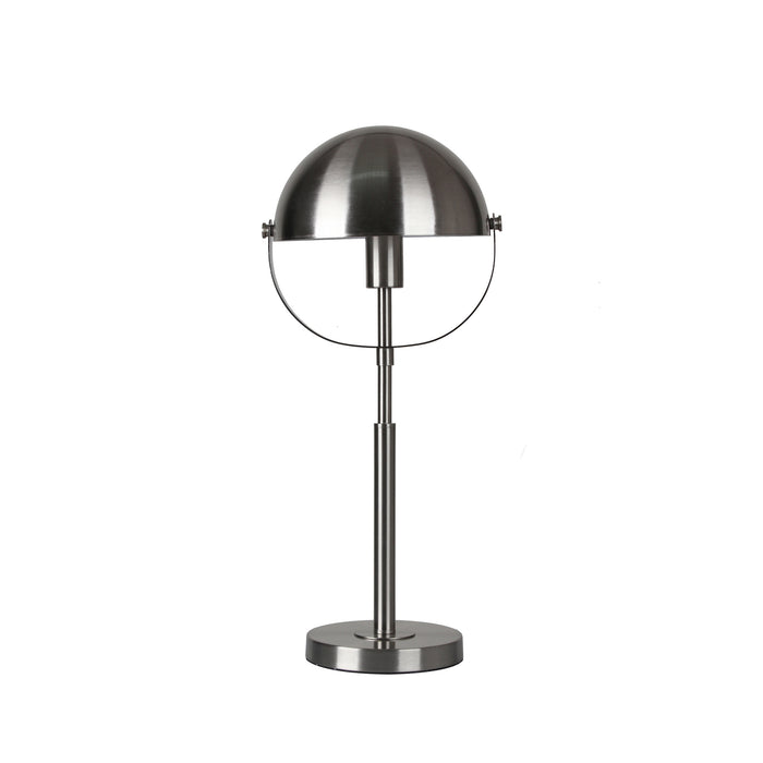 Metal 24" Table Lamp, Silver