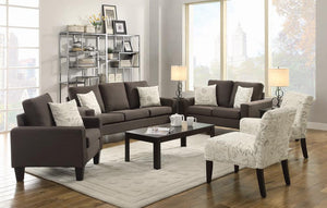 G504764 - Bachman Track Arm Upholstered Living Room - Grey - ReeceFurniture.com