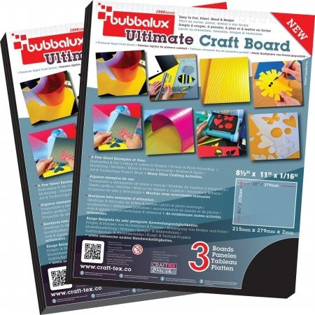 Ultimate Creative Craft Board, 20"x30" in Heart Red (2 Pack) A superior choice to foam board.