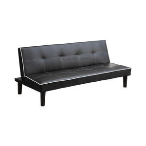G500415 - Katrina Tufted Upholstered Sofa Bed  - Black or Grey - ReeceFurniture.com