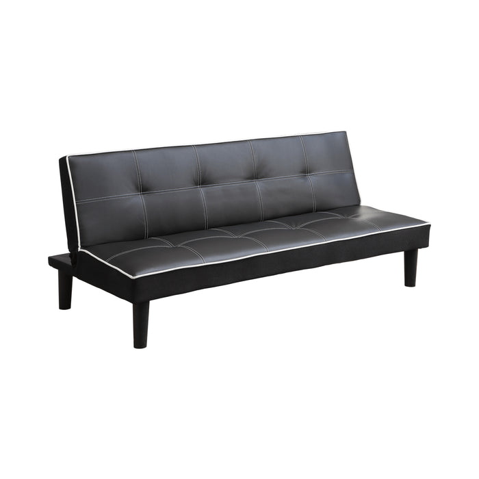 G500415 - Katrina Tufted Upholstered Sofa Bed  - Black or Grey