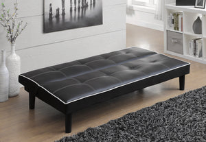 G500415 - Katrina Tufted Upholstered Sofa Bed  - Black or Grey - ReeceFurniture.com
