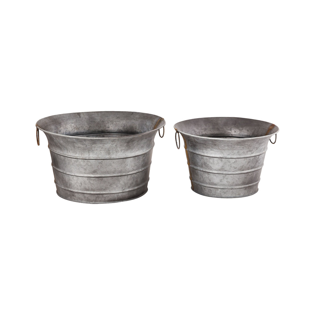 564789 - Fairhaven Set of 2 Planters - ReeceFurniture.com