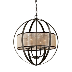 Diffusion - Chandelier - Oil Rubbed Bronze - ReeceFurniture.com
