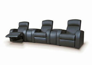 G600001 - Cyrus Home Theater Upholstered - Black - ReeceFurniture.com