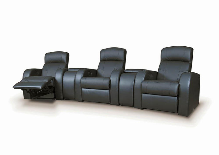 G600001 - Cyrus Home Theater Upholstered - Black