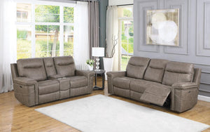 G603517 - Wixom Cushion Back Power^2 Collection - Taupe - ReeceFurniture.com