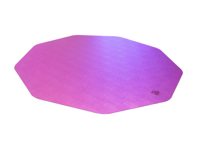 Cleartex 9Mat Ultimat Polycarbonate Chair mat for Hard Floor in Cerise Pink (38" X 39")