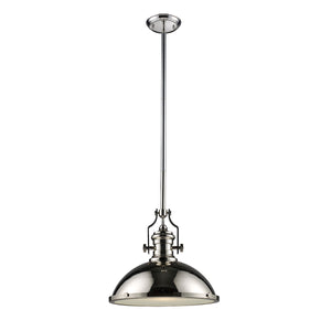 Chadwick - Pendant - Polished Nickel - ReeceFurniture.com