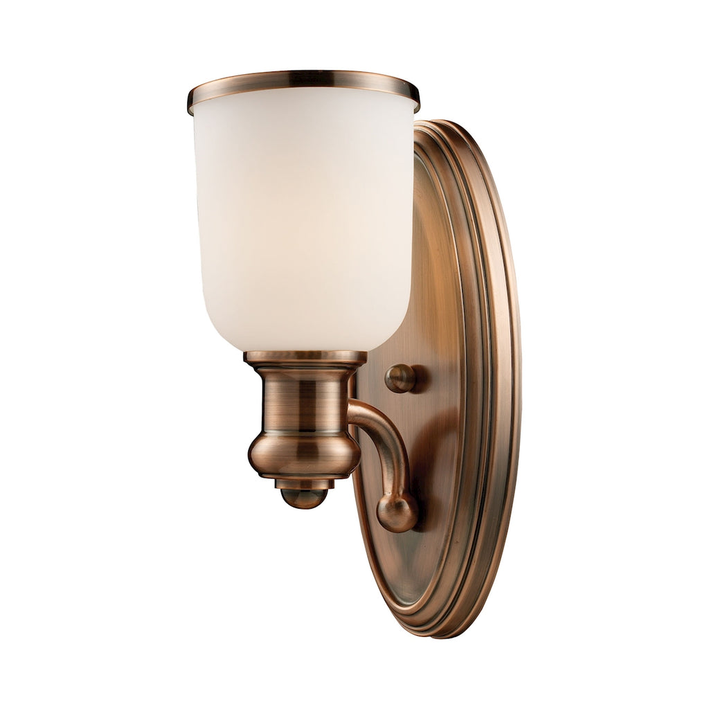 Brooksdale - Sconce - Antique Copper - ReeceFurniture.com