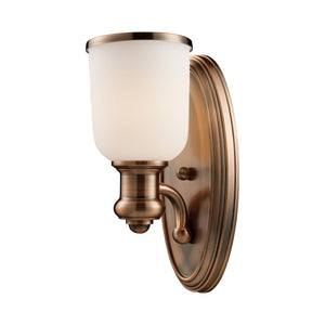 Brooksdale - Sconce - Antique Copper - ReeceFurniture.com