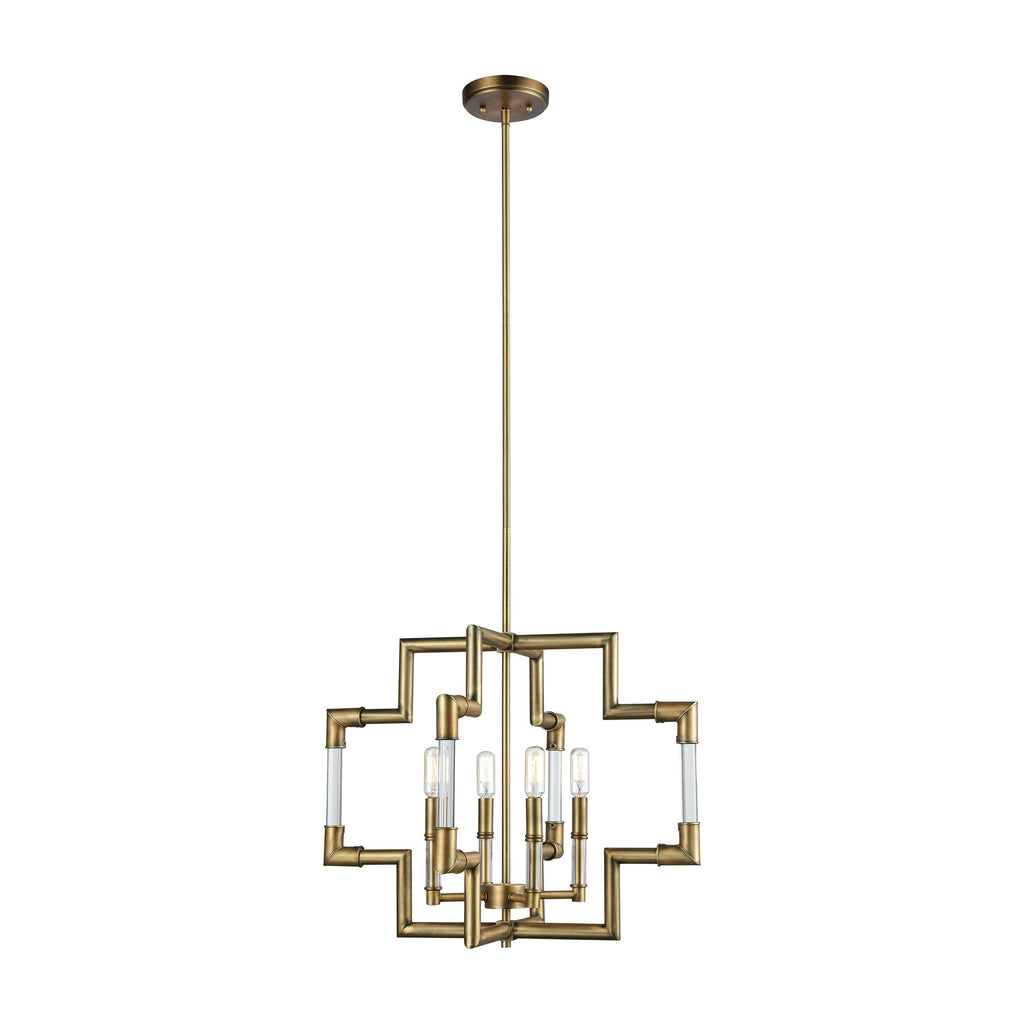 Brandon - Pendant - Classic Brass - ReeceFurniture.com