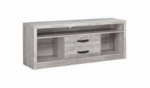 G701024 - 2-Drawer TV Console - Grey Driftwood - ReeceFurniture.com