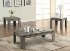 G701686 - 3-Piece Occasional Table Set - Weathered Grey - ReeceFurniture.com