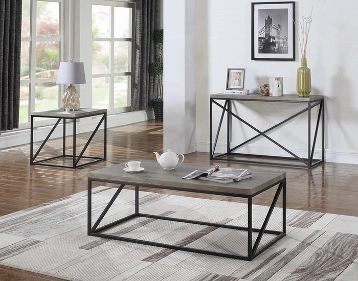 G705618 - Industrial Style Occasional Table - Sonoma Grey