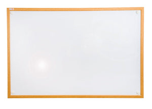 Viztex Lacquered Steel Magnetic Dry Erase Boards with an Oak Effect Surround (24"x18"), Floor Mats, FloorTexLLC, - ReeceFurniture.com - Free Local Pick Ups: Frankenmuth, MI, Indianapolis, IN, Chicago Ridge, IL, and Detroit, MI
