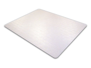 EcoTex Enhanced Polymer Rectangular Chair mat for Standard Pile Carpets 3/8" or less (30" X 48"), Floor Mats, FloorTexLLC, - ReeceFurniture.com - Free Local Pick Ups: Frankenmuth, MI, Indianapolis, IN, Chicago Ridge, IL, and Detroit, MI
