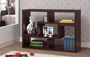 G800329 - Convertible TV Console And Bookcase - Cappuccino or White - ReeceFurniture.com