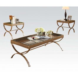 80080 Quintin 3Pc Pk Coffee/End Table Set - ReeceFurniture.com