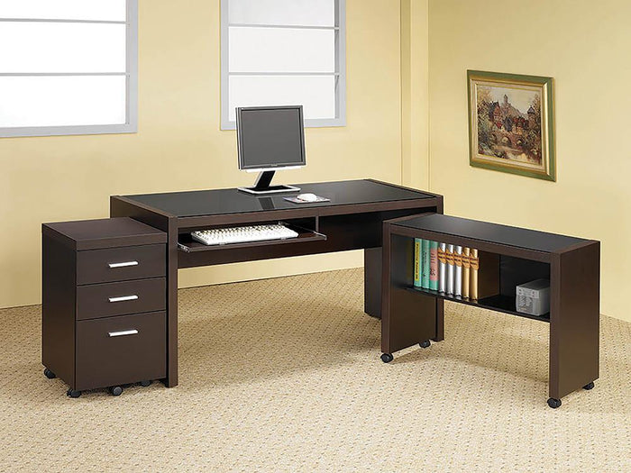 G800901 - Skylar Home Office - Cappuccino