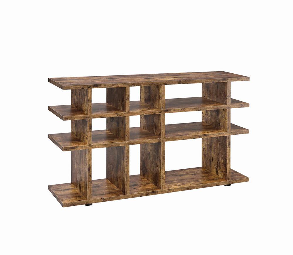 G801848 - 3-Tier Bookcase - Antique Nutmeg - ReeceFurniture.com
