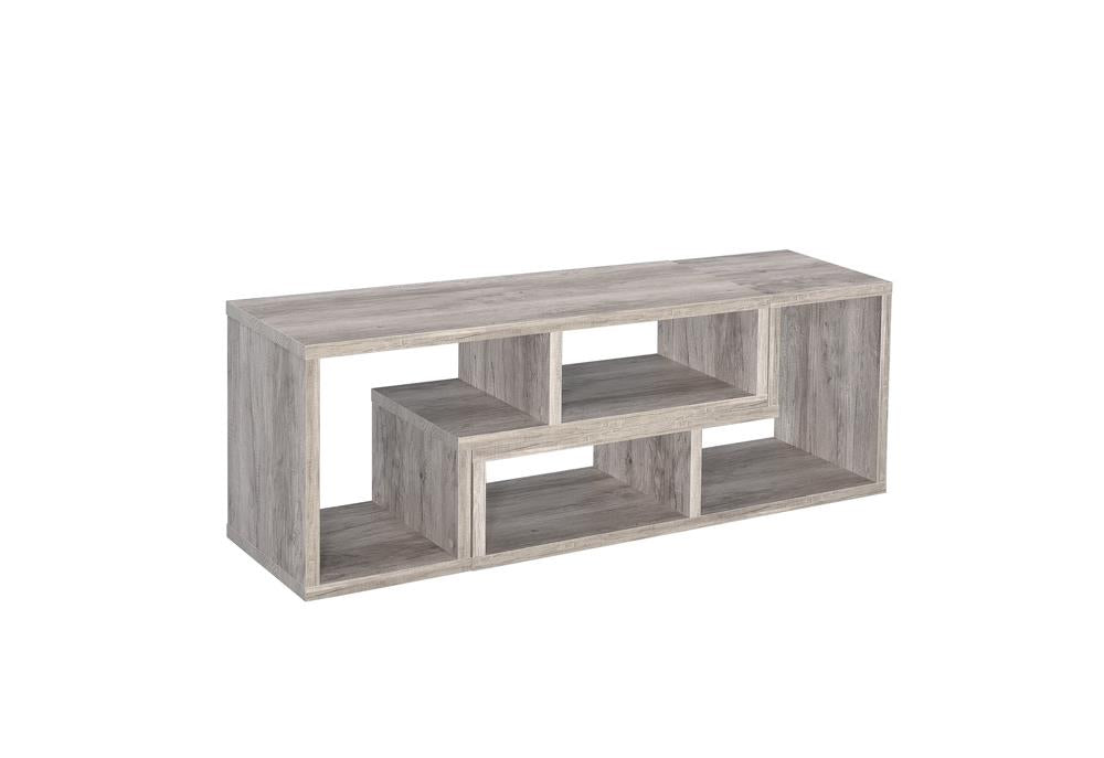 G802330 - Convertable Bookcase And TV Console - Grey Driftwood - ReeceFurniture.com