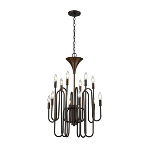 Decatur - Chandelier - Oil Rubbed Bronze - ReeceFurniture.com