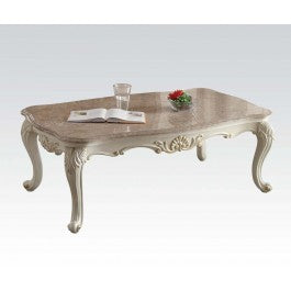 83540 Chantelle Coffee Table w/Marble Top - ReeceFurniture.com