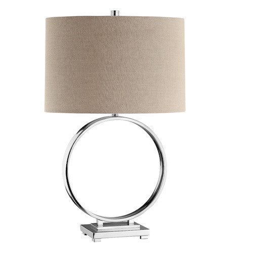 90007 - O Steel Table  Lamp - ReeceFurniture.com