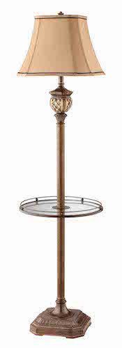 90013 - Kirana Resin Floor Lamp - ReeceFurniture.com