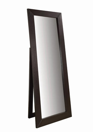 G900453 - Rectangular Floor Mirror - Cappuccino - ReeceFurniture.com