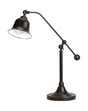 G901186 - Bell Shade Table Lamp - Dark Bronze - ReeceFurniture.com