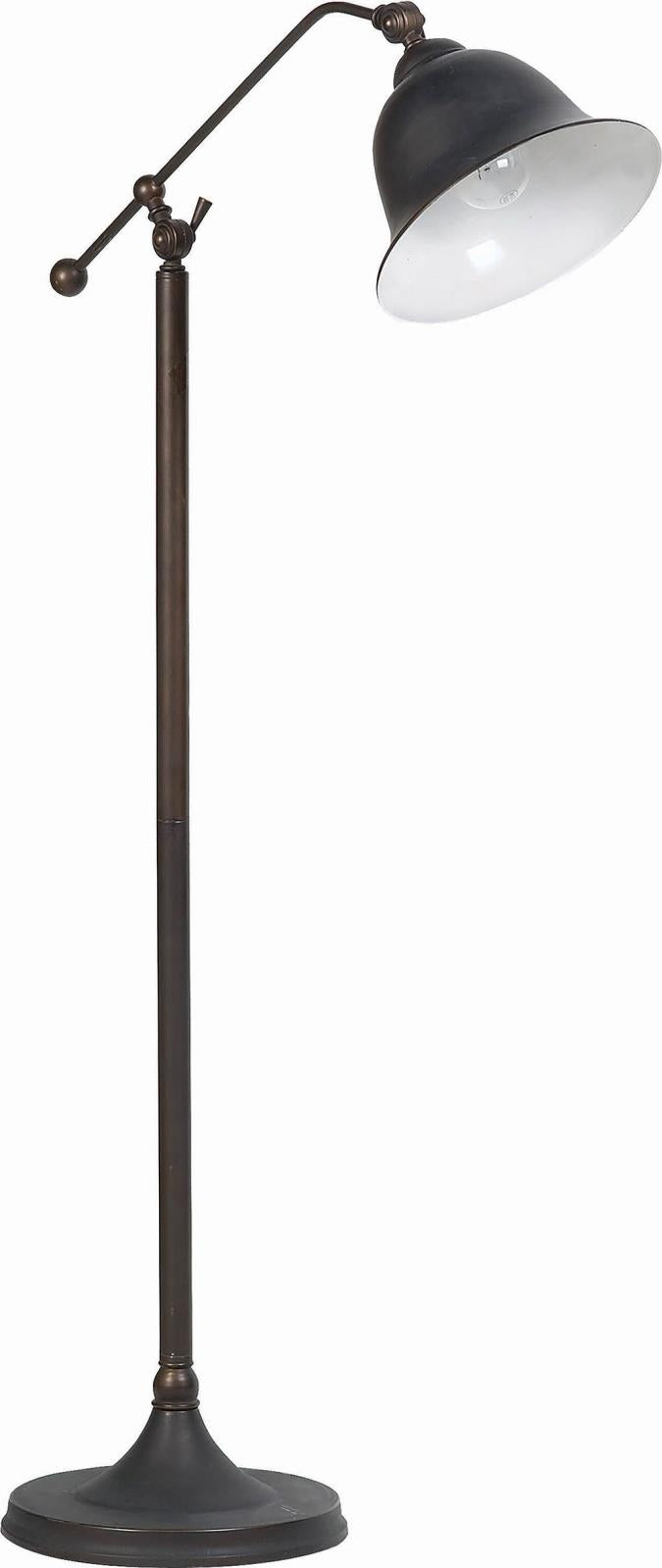 G901231 - Bell Shade Floor Lamp - Dark Bronze