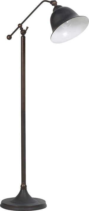 G901231 - Bell Shade Floor Lamp - Dark Bronze - ReeceFurniture.com