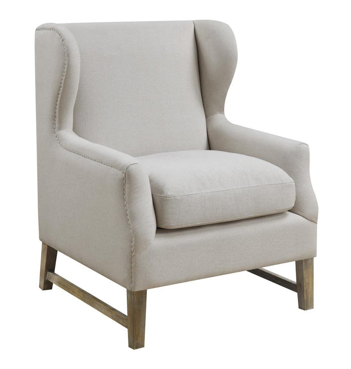 G902490 - Wing Back Accent Chair - Cream