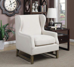 G902490 - Wing Back Accent Chair - Cream - ReeceFurniture.com
